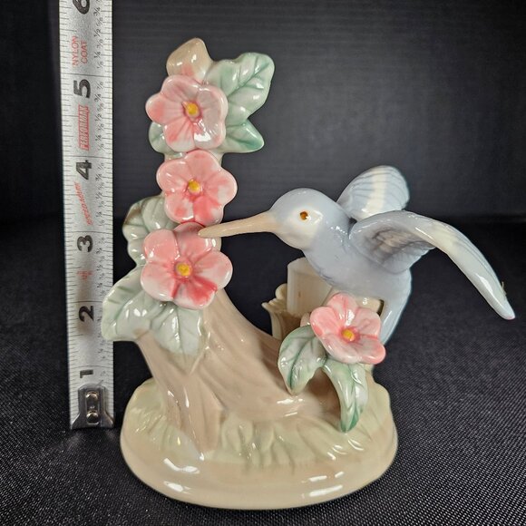 Beautiful Hummingbird Figurine And Votive Candle Holder. Anco/House of Lloyd - Picture 8 of 10